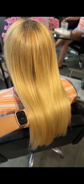 Кератин ботокс тотальна реконструкція холодне відновлення волосся