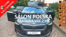 Skoda Scala DSG Salon PL 49.9 Export FV23% SmartLink+ Climatronic Kamera Grzane.f