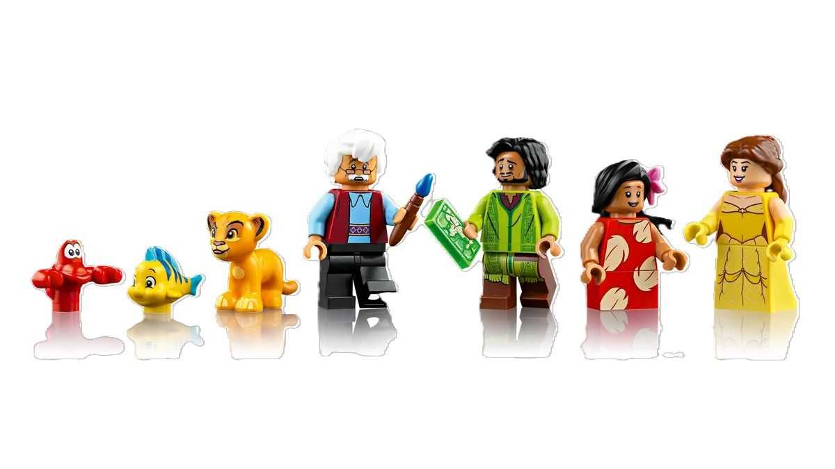 LEGO IDEAS Zestaw Magia Disneya Wiele elementów HIT