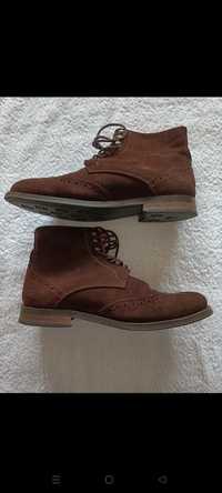 Botas castanhas John Tweed