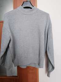 Półgolf H&M szary, popielaty sweter S /36
