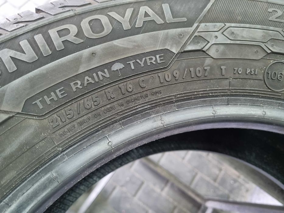 215/65/16C 109/107T Uniroyal AllseasonMax