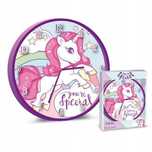 Zegar Ścienny Unicorn Jednorożce Wiszący Jednoroże