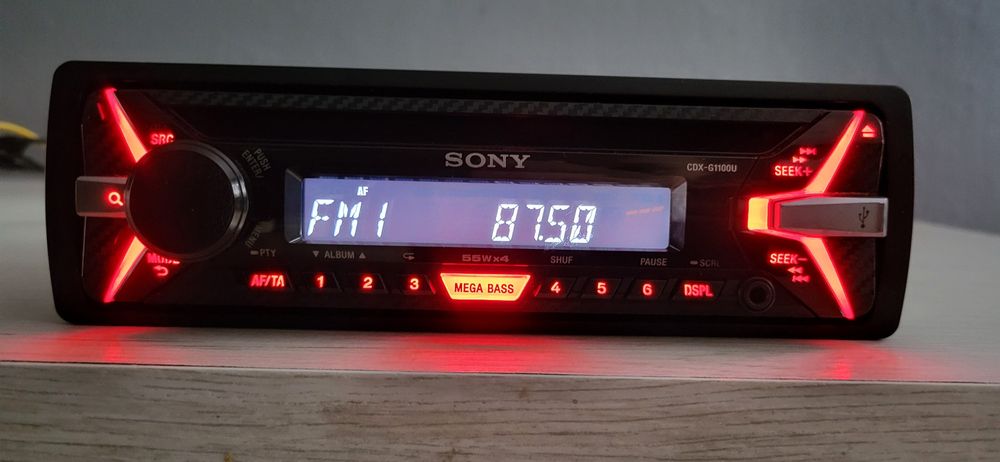 Radio samochodowe sony