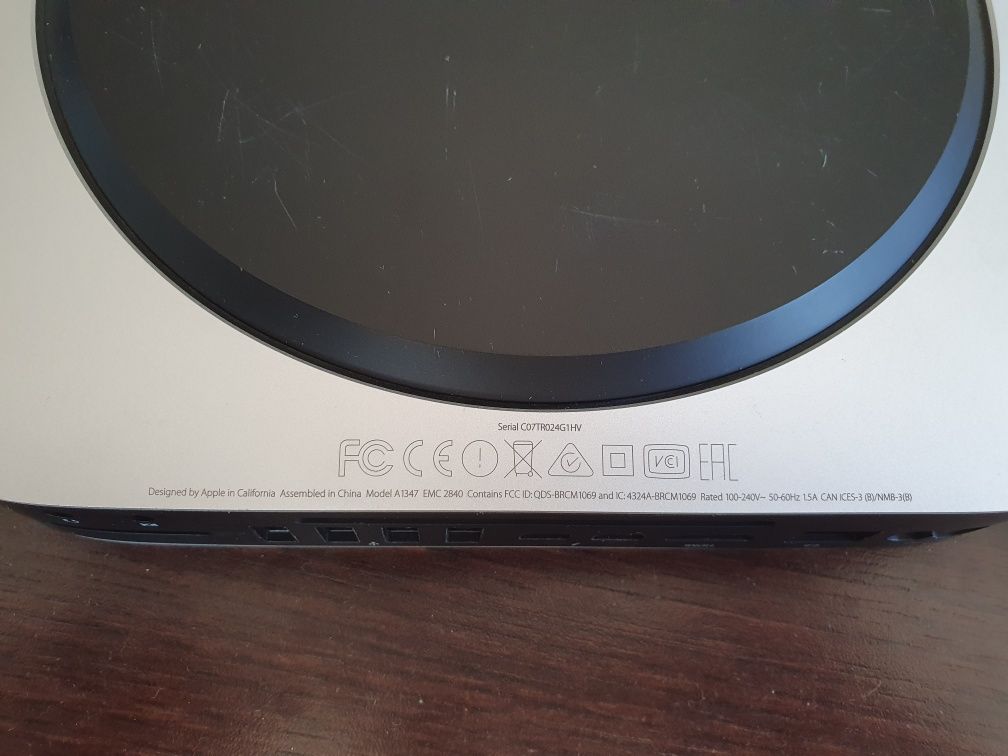 Komputer Apple Mac Mini A1347 late 2014 Core i5 4RAM 256SSD