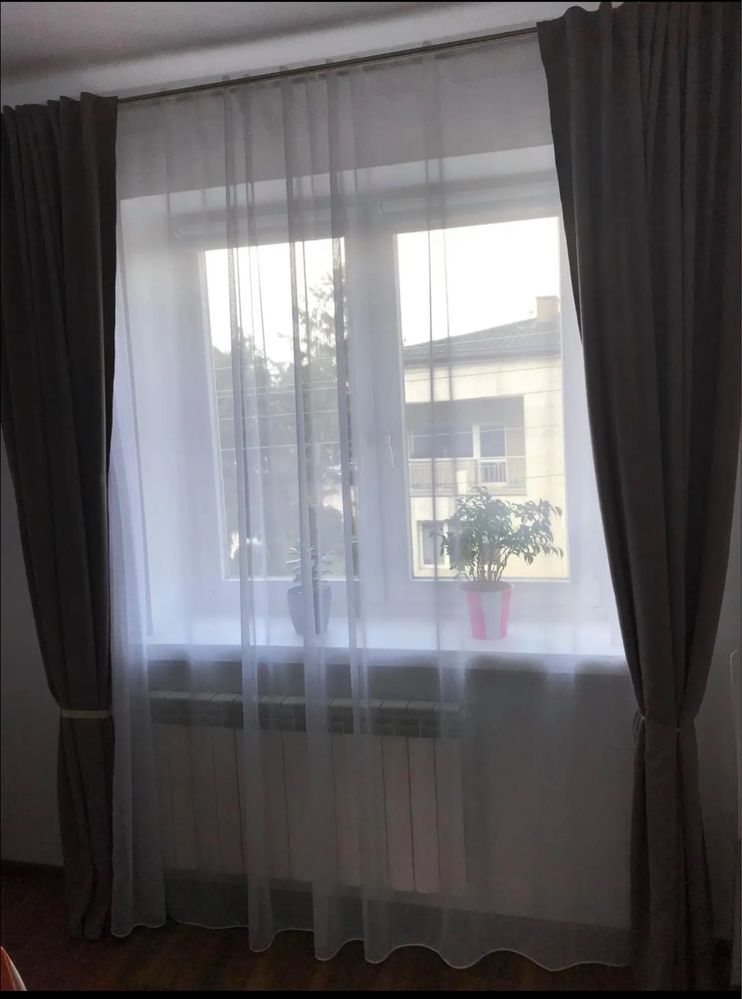 Komplet firan i zasłon x2