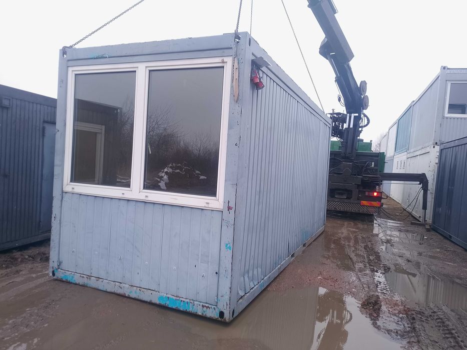 Kontener biurowy sala narad sanitarny wc