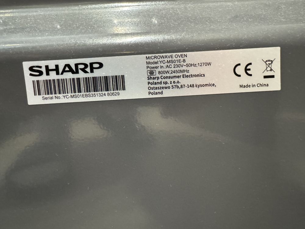 Kuchenka mikrofalowa Sharp