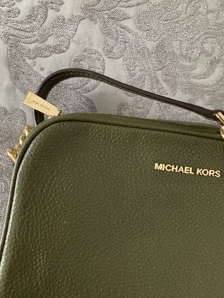 Mala ,carteira Ginny Michael Kors,verde olive.