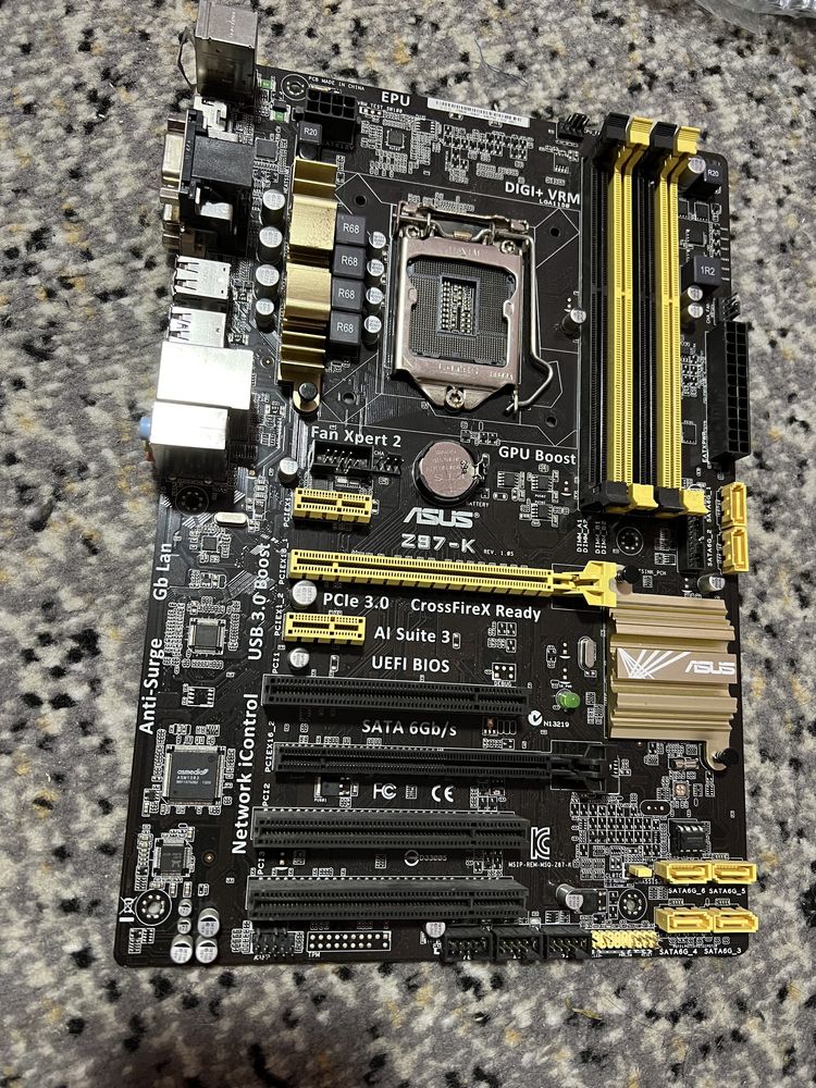 Материнська плата ASUS Z87-K lga 1150