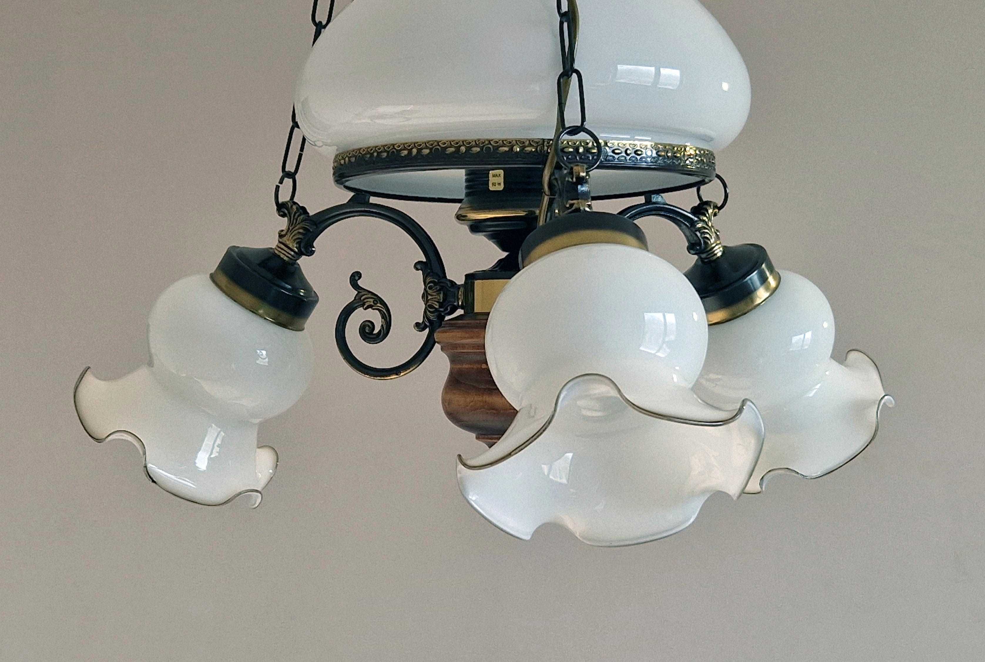 Żyrandol Lampa Wisząca RUSTYKALNA