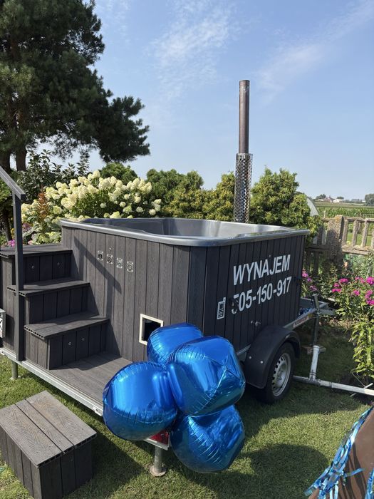 MOBILNA BALIA JACUZZI bania spa do wynajęcia