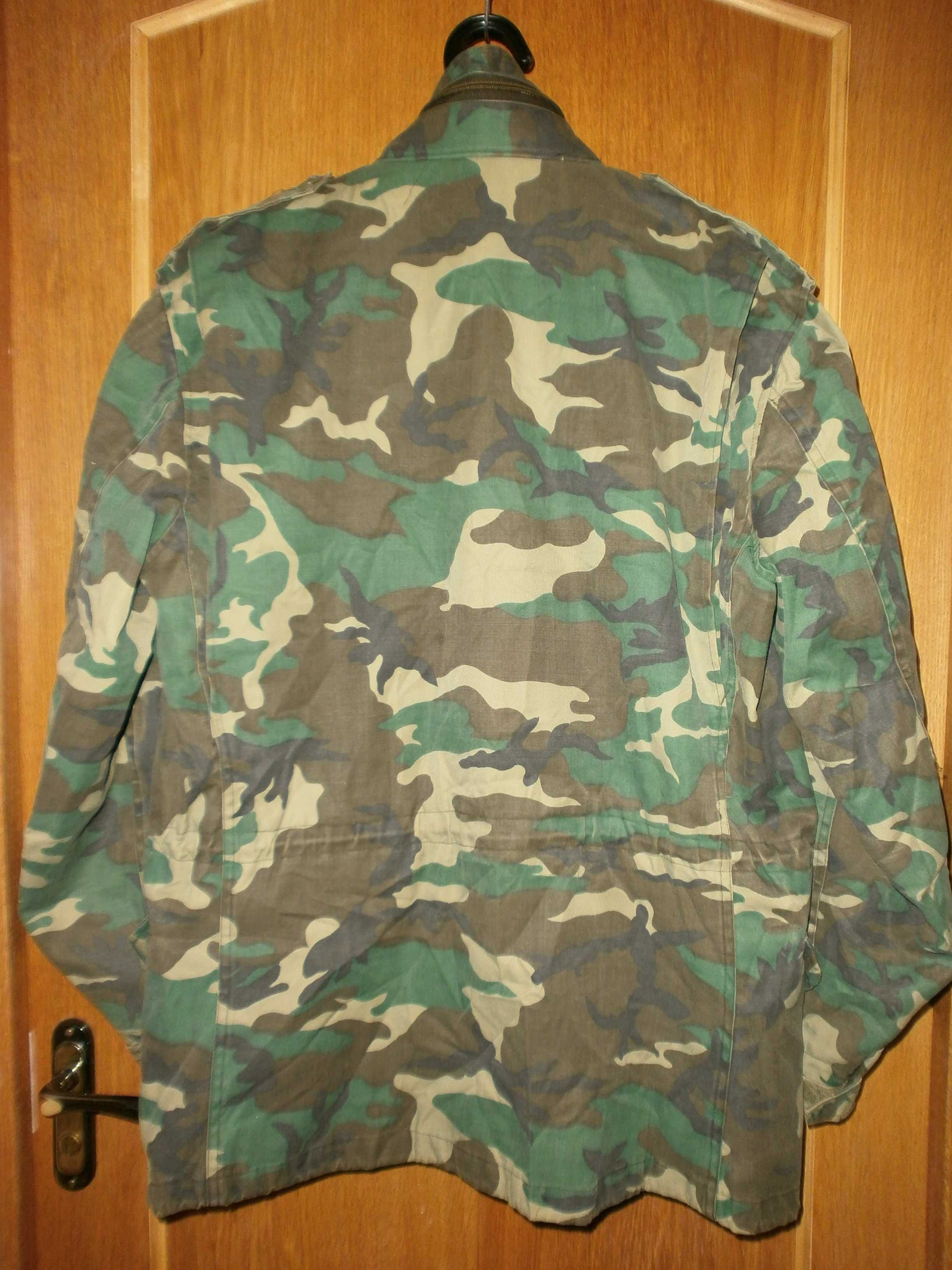 Куртка М65,Woodland, разм. Large-regular,наш 52. ПОГ-62 см. С лайнером