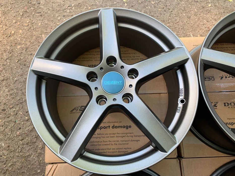 4x felgi DEZENT TY graphite 17" rozstaw 5x120 ET 42 BMW 2 3 5 X3 X4 Z4
