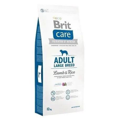 Корм Brit Care Adult Large Breed Lamb & Rice 12кг