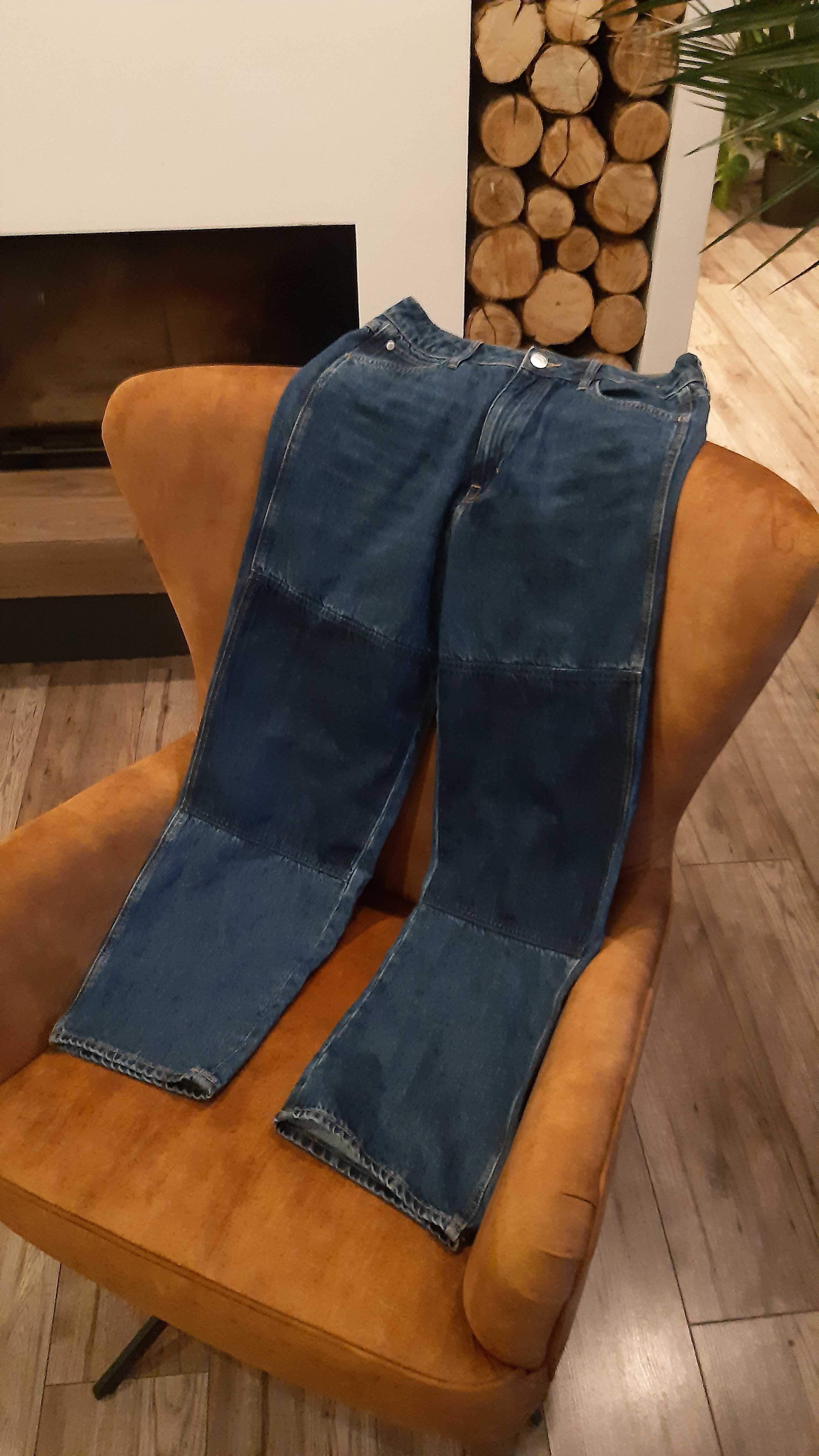 Spodnie jeansy H&m 164