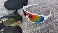 Okulary Sportowe Rowerowe Do Biegania Poc UV400 +3 szkła wys24h