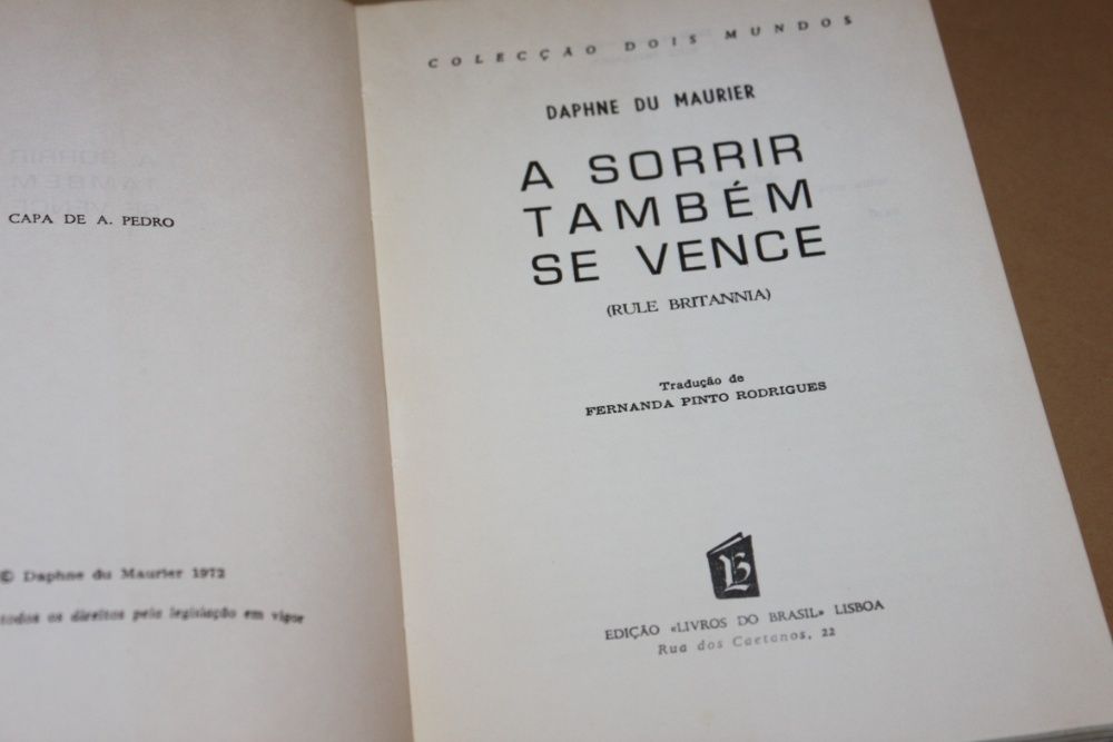 A Sorrir Também Se Vence// Daphne Du Maurier