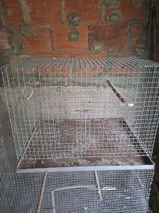 Varias gaiolas para dispensar