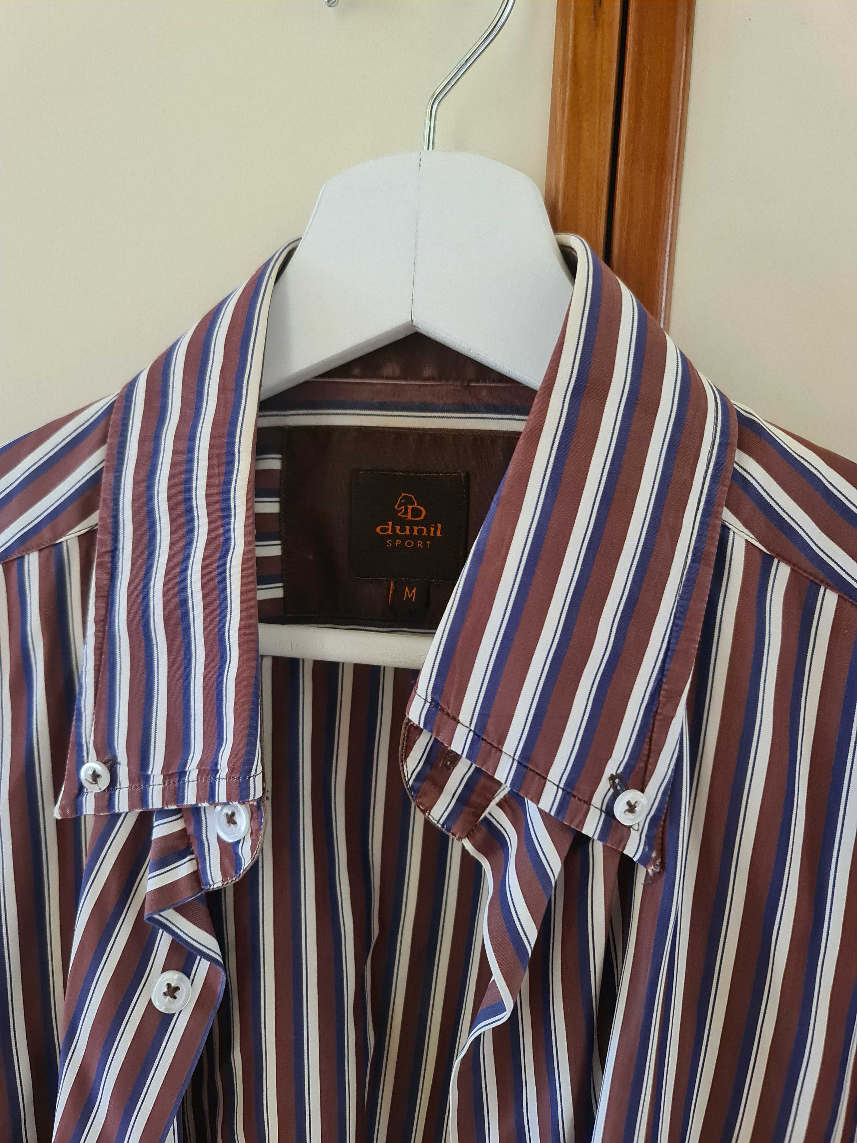 Camisa Dunil Slim Fit Tamanho M Manga Curta Shirt