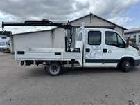 Iveco Daily 35c Doka HDS Dźwig Żuraw Hiab Udt Bliźniak 160 tys km