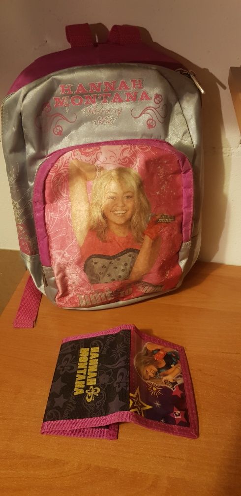 Hannah Montana plecak plus portfel