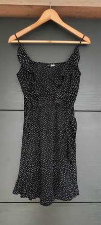 Sukienka w kropki na ramiączkach H&M 38