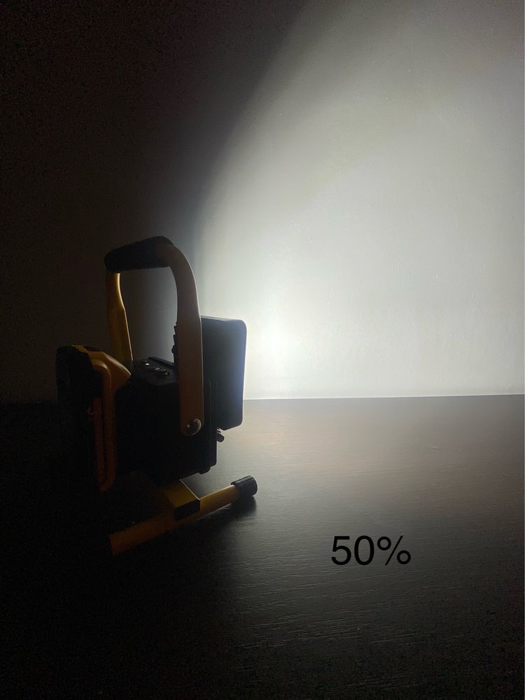 Lampa akumulatorowa DeWalt 2 poziomy 50/100% z zabezpieczeniem