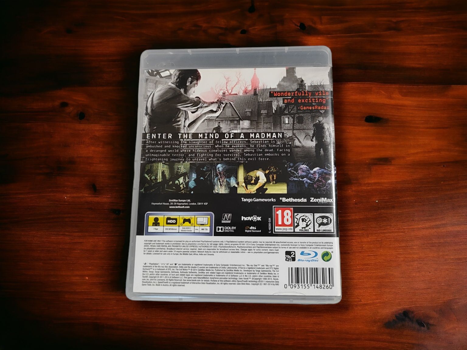 PS3 Evil Within Limited Edition Playstation 3 ps 3