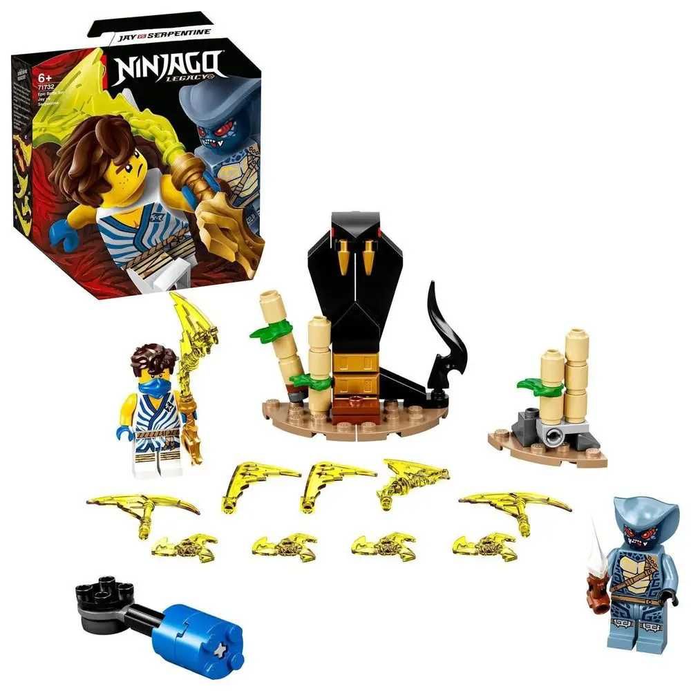 LEGO Ninjago 71732 - Epicki zestaw bojowy - Jay kontra Wężon