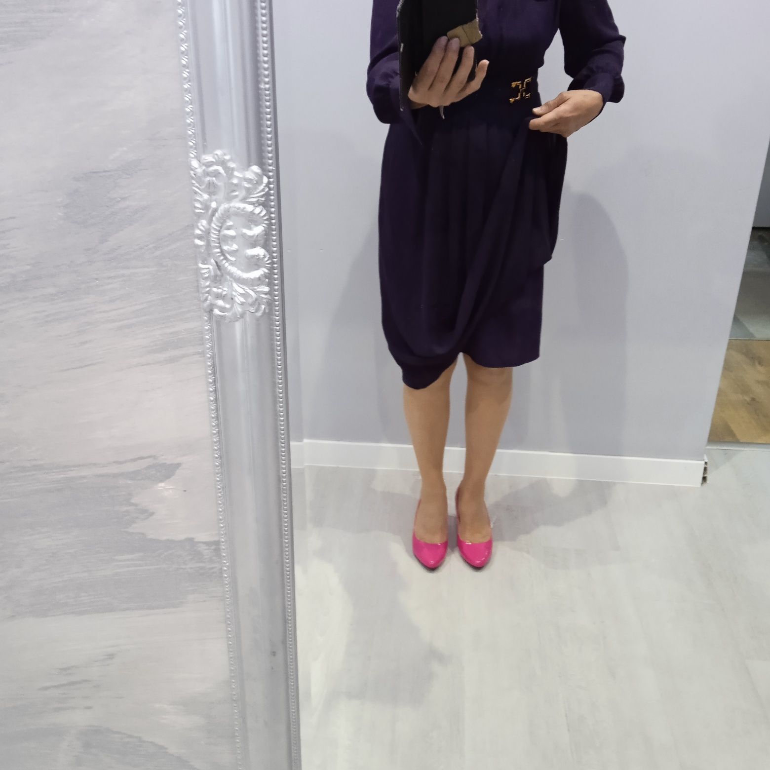 Nowa z metką r M elegancka wizytowa midi