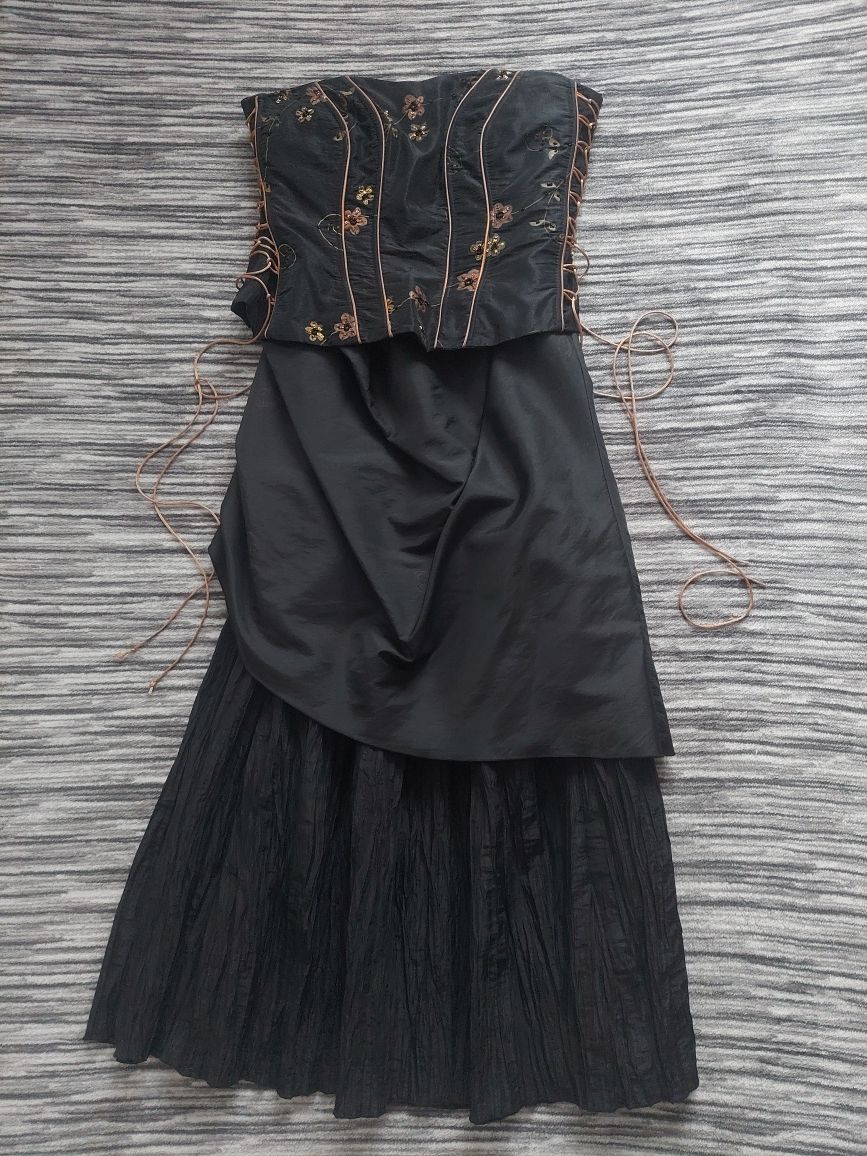 Suknia balowa spódnica+gorset