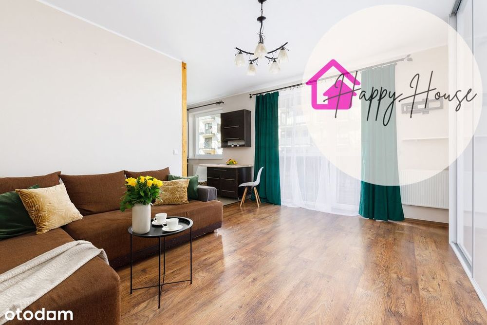 2.pokojowe, umeblowane, duży balkon, od zaraz, 1p.