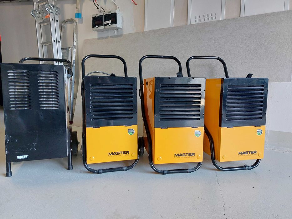 Osuszanie tynków, posadzek - Wynajem osuszaczy powietrza, wentylatorów