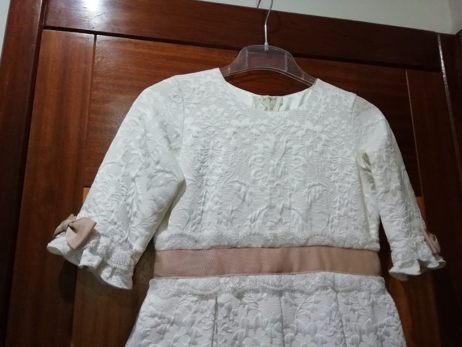 Vestido de comunhão para a sua princesa