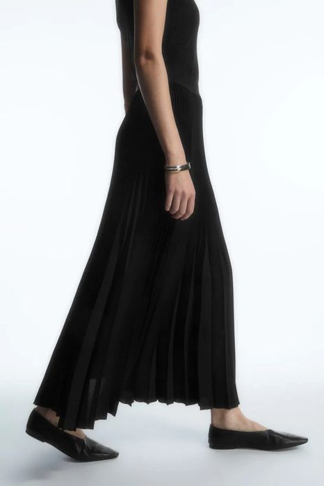 Cos довга спідниця пліссе з еластичним поясом