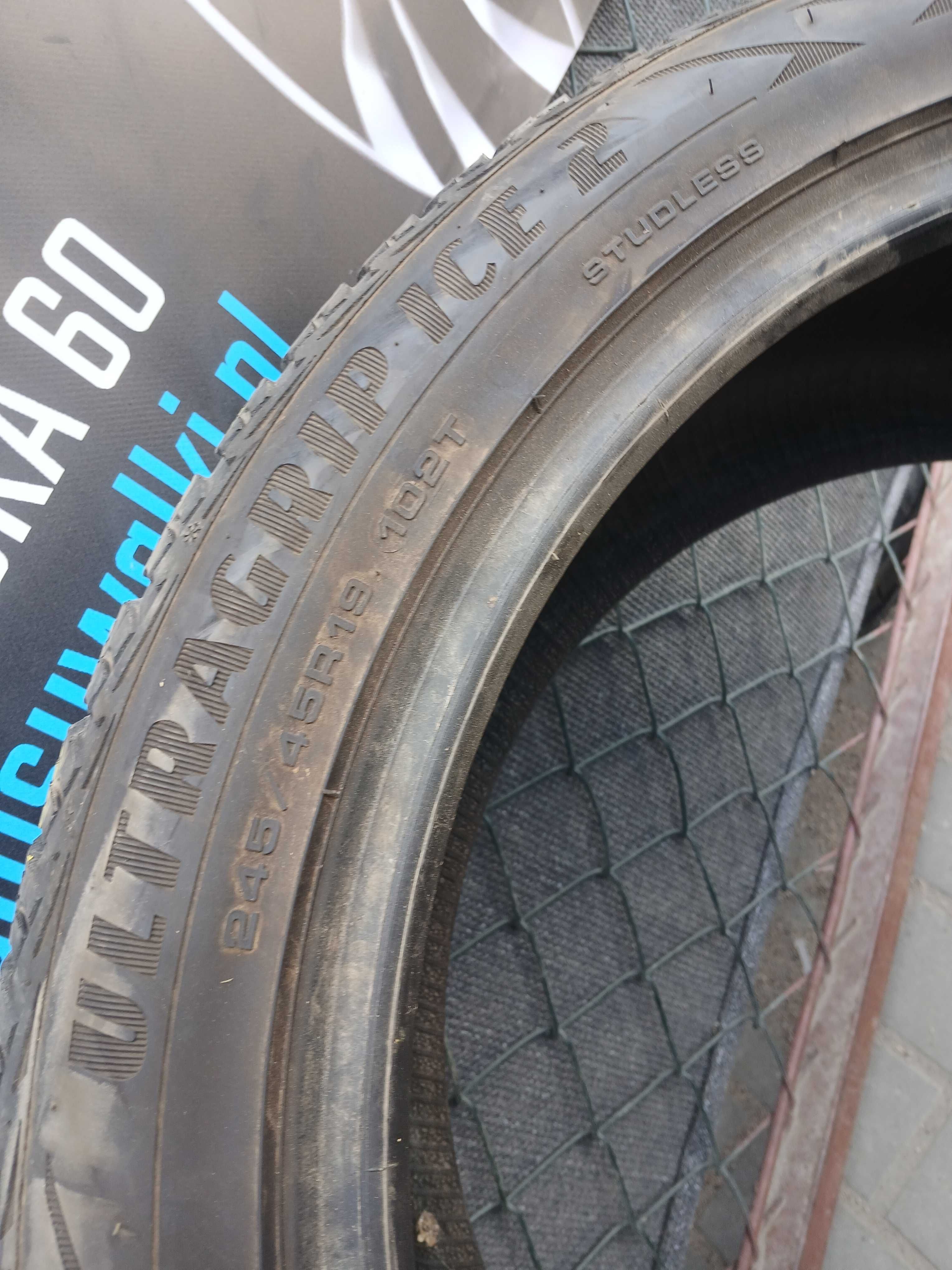 1x opona 245/45 R19 Goodyear UltraGrip Ice Gwarancja Montaż