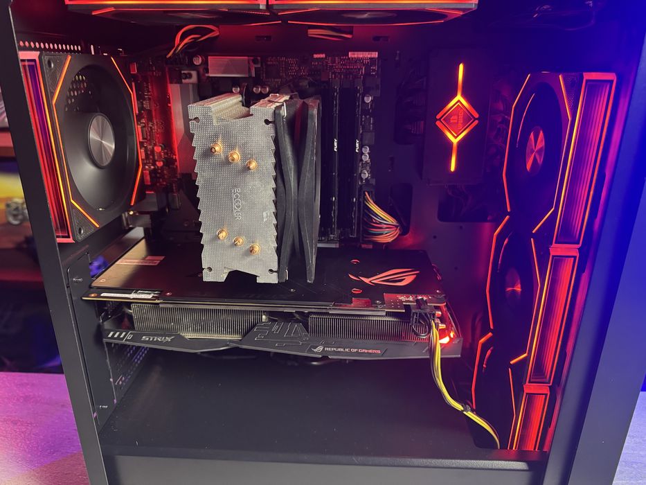 Игровой ПК дя игр на высоких настройках! Ryzen 3600 rx580 8gb,16gb озу