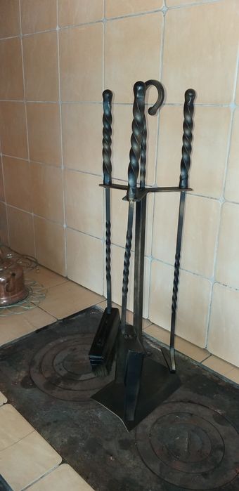 Набір для каміна чи грубки,барбекю.Каміний набір на стійці