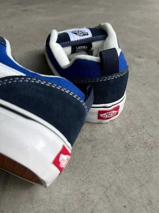 Мужские Кеды Vans Knu Skool Navy White 41-45 ванс олд Распродажа