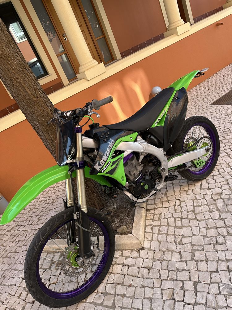 Kawasaki kxf 450 Matriculada injecao