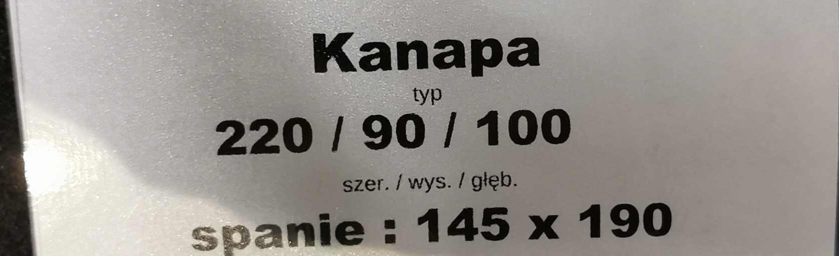 Łóżko sofa kanapa z funkcją spania