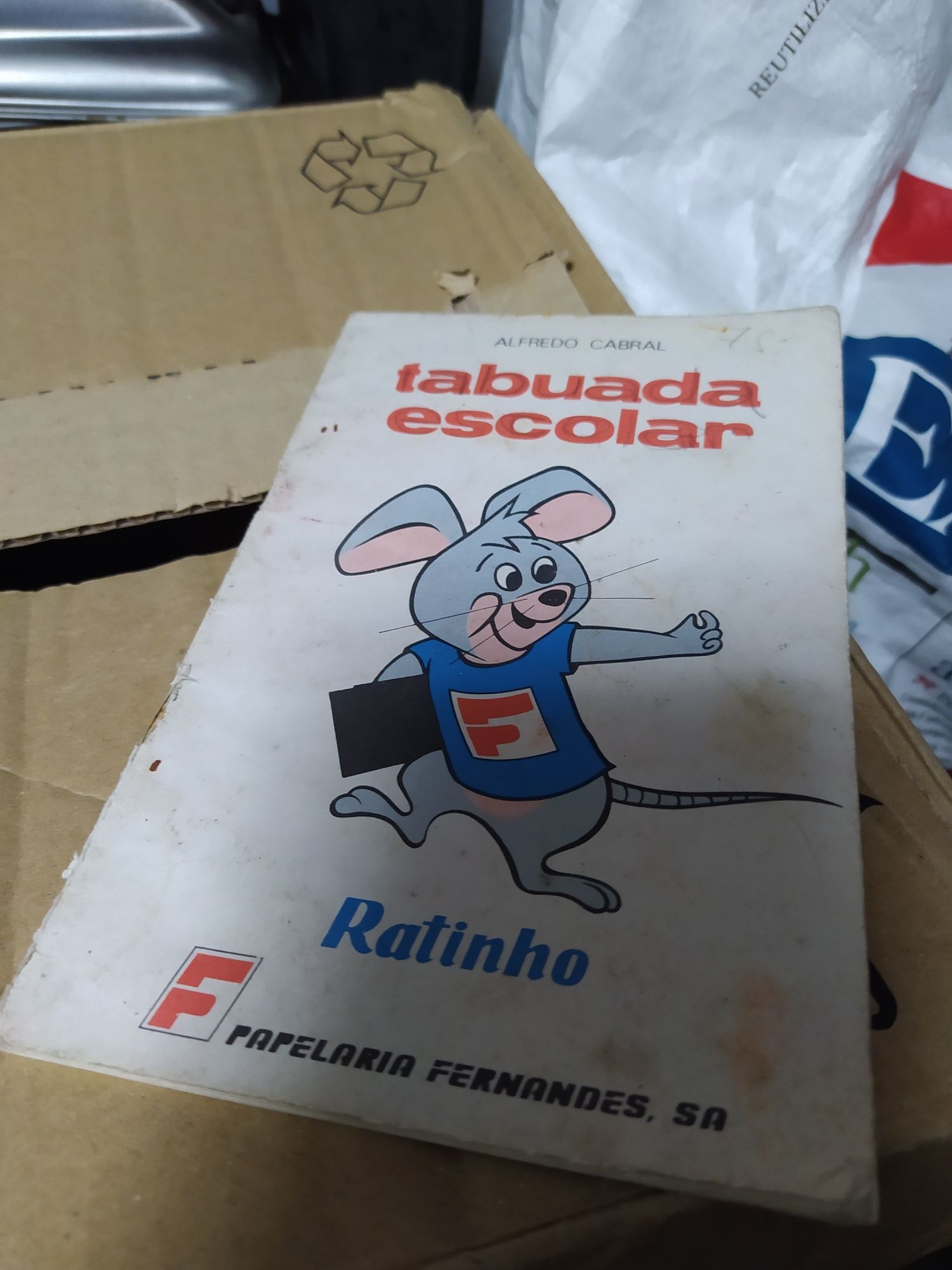 Tabuada escolar ratinho