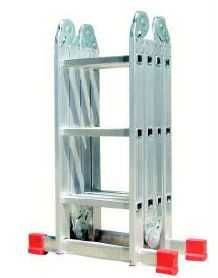 Escada Escadote Multiusos de Aluminio com estabilizadores