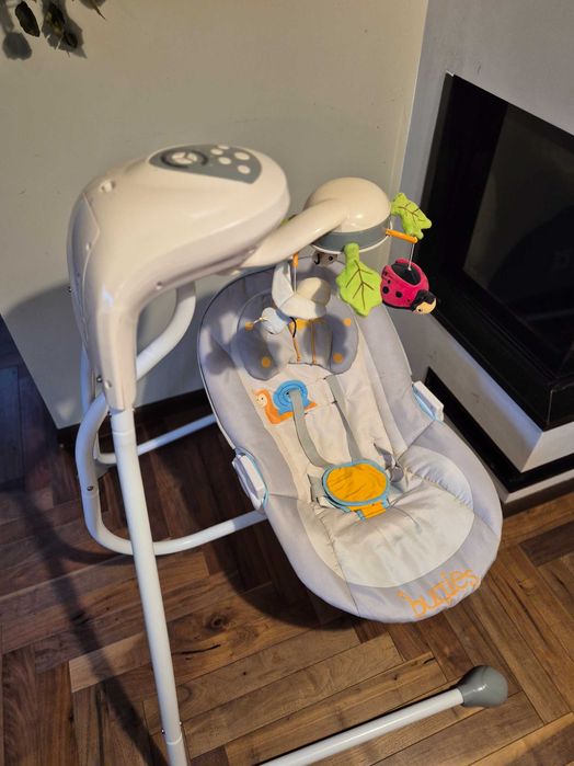 Huśtawka elektryczna bujaczek Caretero Bugies