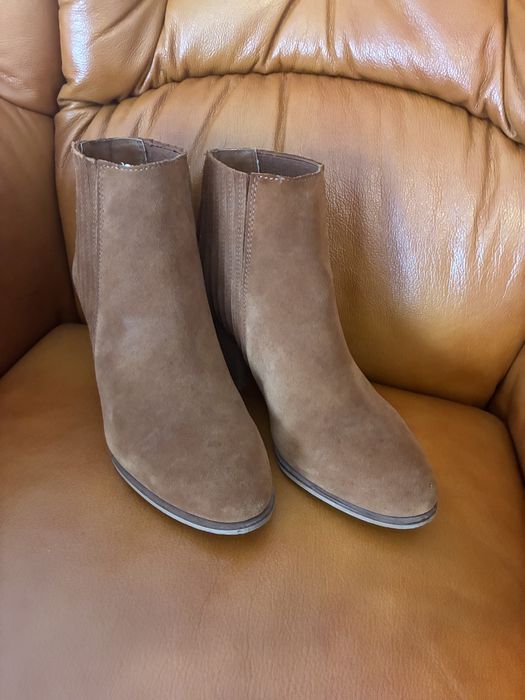 Steve Madden rude botki zamsz 8,5 39 25,5 cm