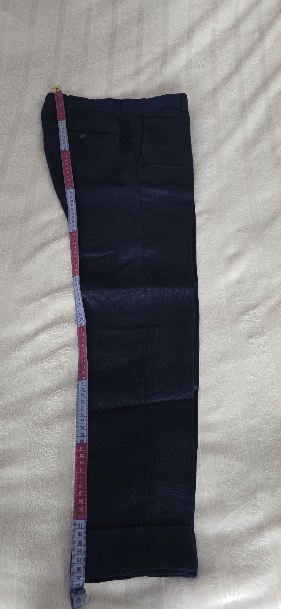 Nowe (bez metki) spodnie Mango r. 38 (100% len)