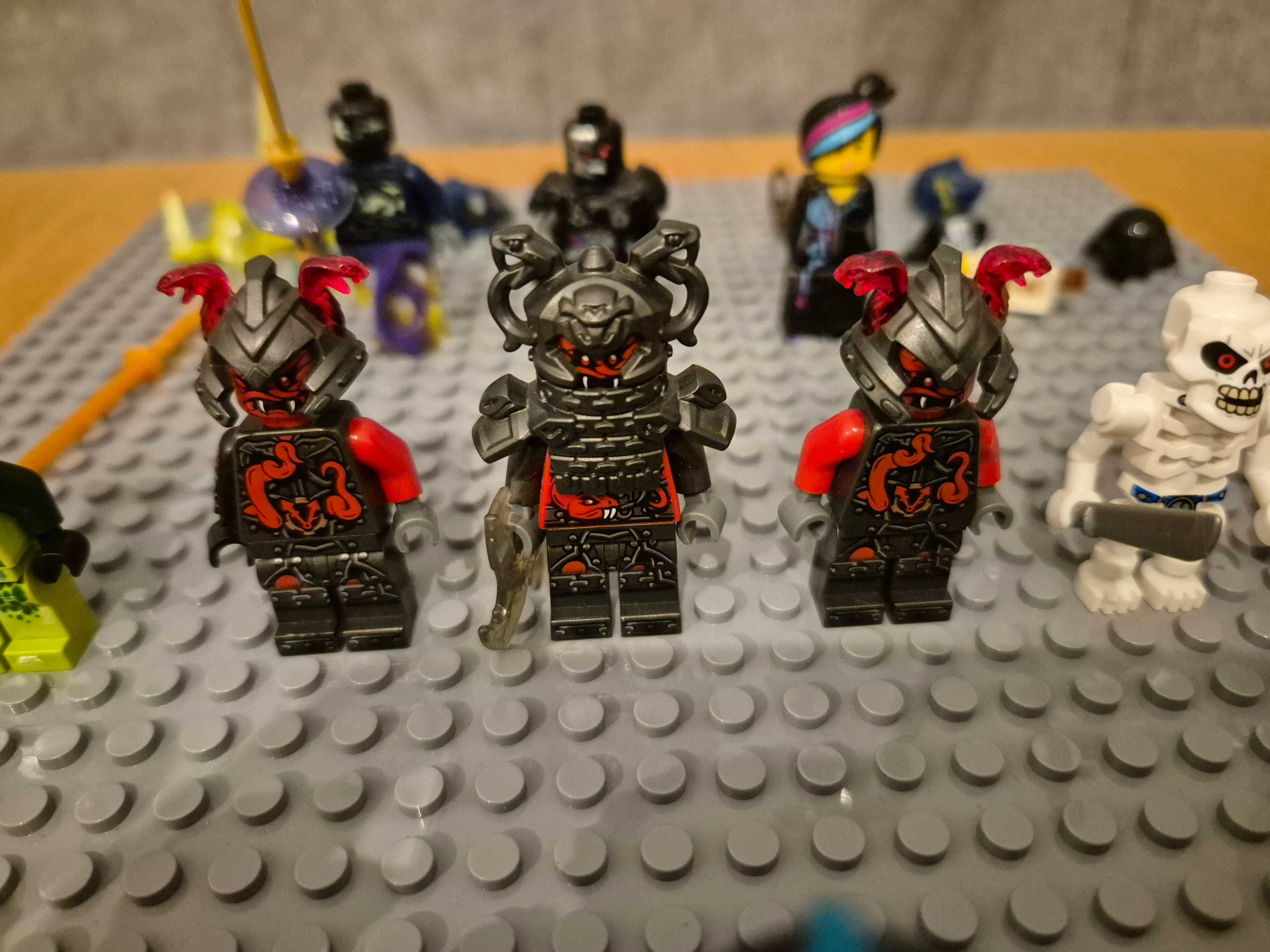 LEGO Ninjago figurki zestaw Pythor Aspheera Pyro Tannin Skulkin Spitta