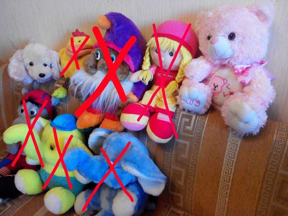 Мягкие игрушки в отличном состоянии.
