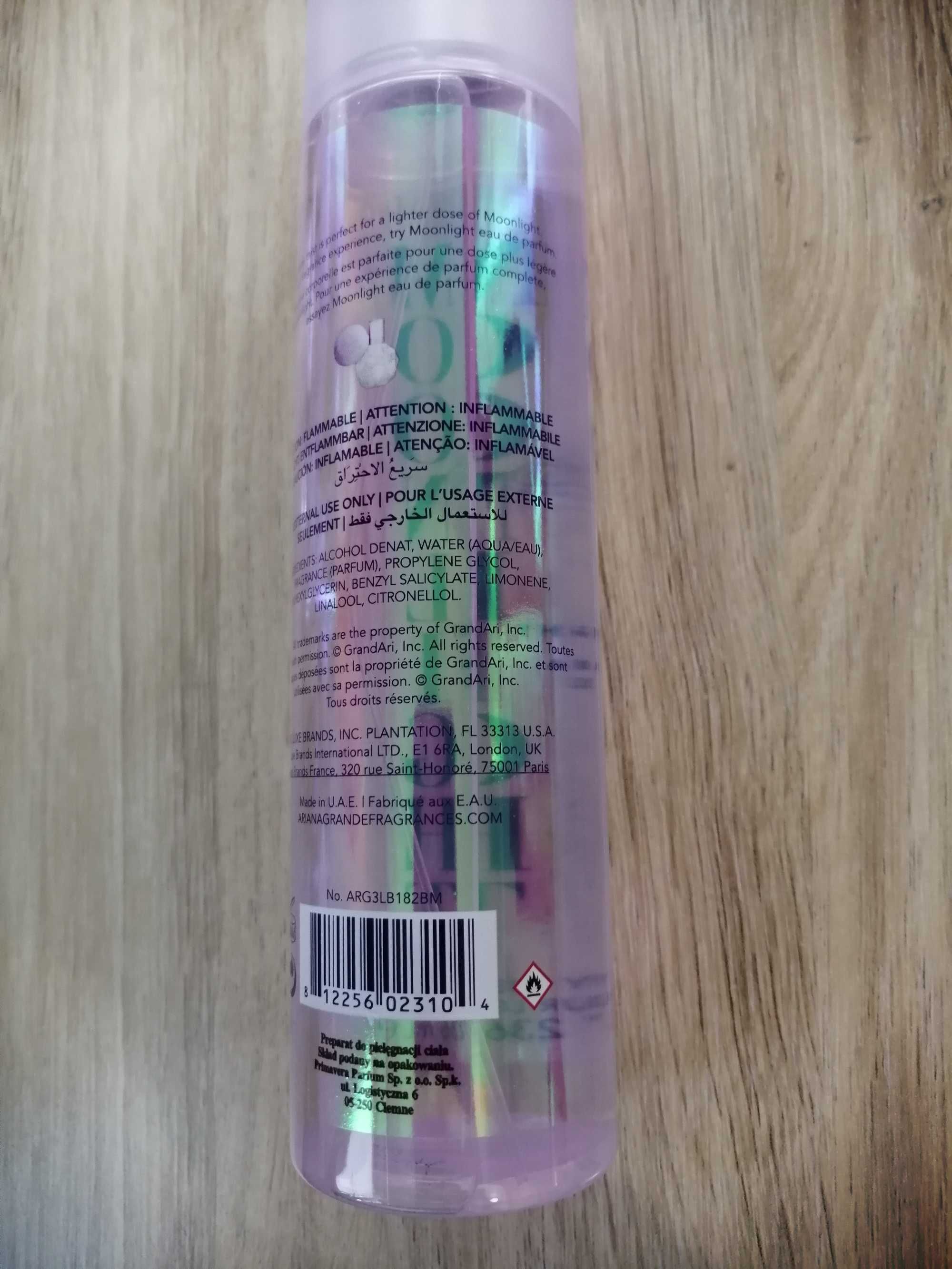 Mgiełka mist zapach perfumy Ariana Grande Moonlight 236 ml